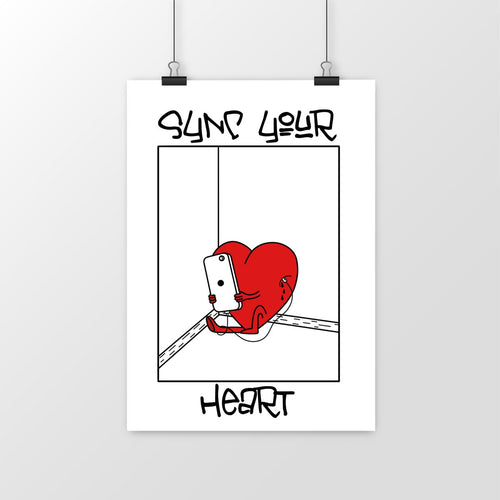Sync Your Heart Animation Poster
